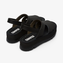 Camper Black Sandals Womens - Oruga Online Ireland | YSAJV4396